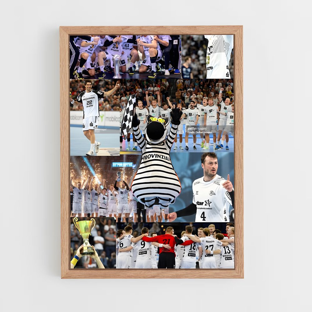 Poster L'Élite du Jeu – affiche Handball (vue 4)